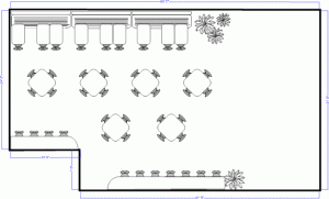 Restaurant seating floor plans